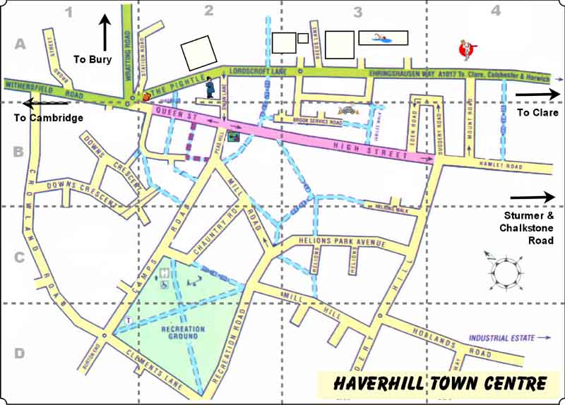 Haverhill Town Map