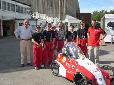 Richard Noble and the SW team